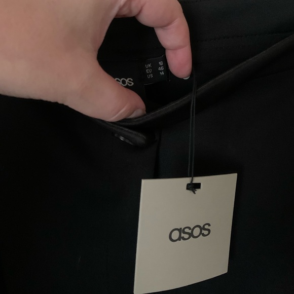 ASOS NWT black culottes size US14 - Picture 2 of 3